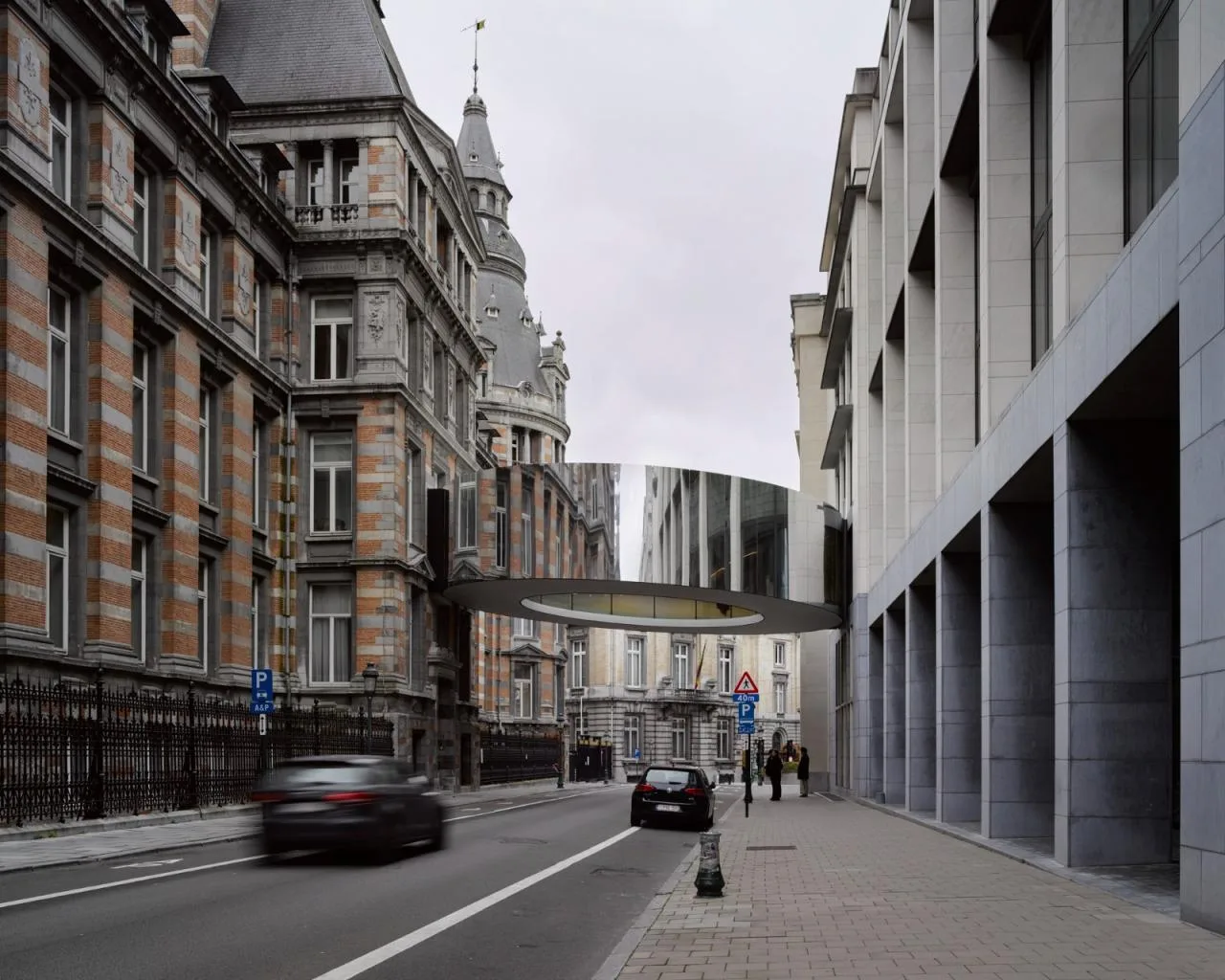 BIM Architecture | Tondo Pedestrian Overpass/OFFICE Kersten Geers David Van Severen