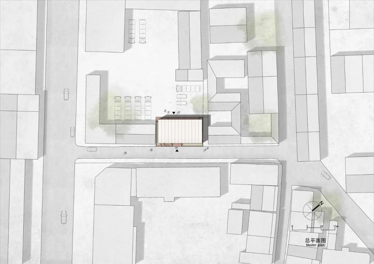 BIM Architecture | Liuba Old Street Red Brick Public Toilet/Jianlin Architectural Design Firm