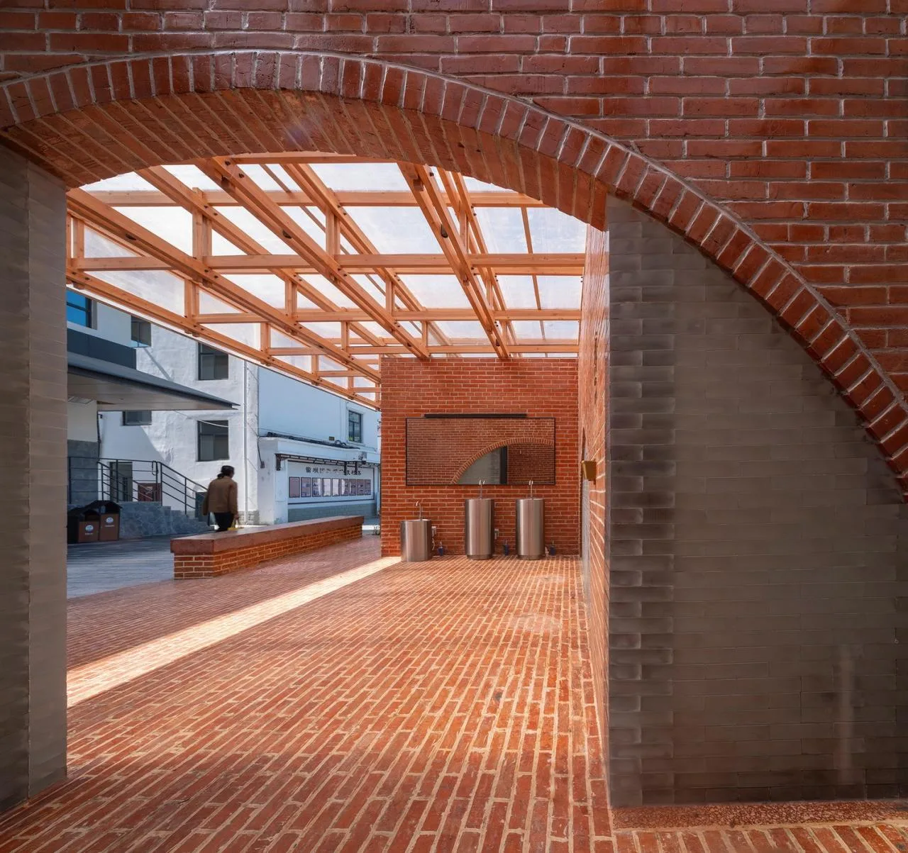 BIM Architecture | Liuba Old Street Red Brick Public Toilet/Jianlin Architectural Design Firm