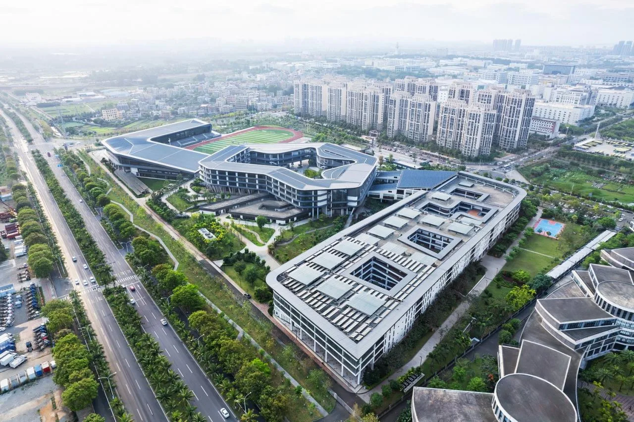 BIM Architecture | Peking University Affiliated High School Haikou School/Crossboundaries