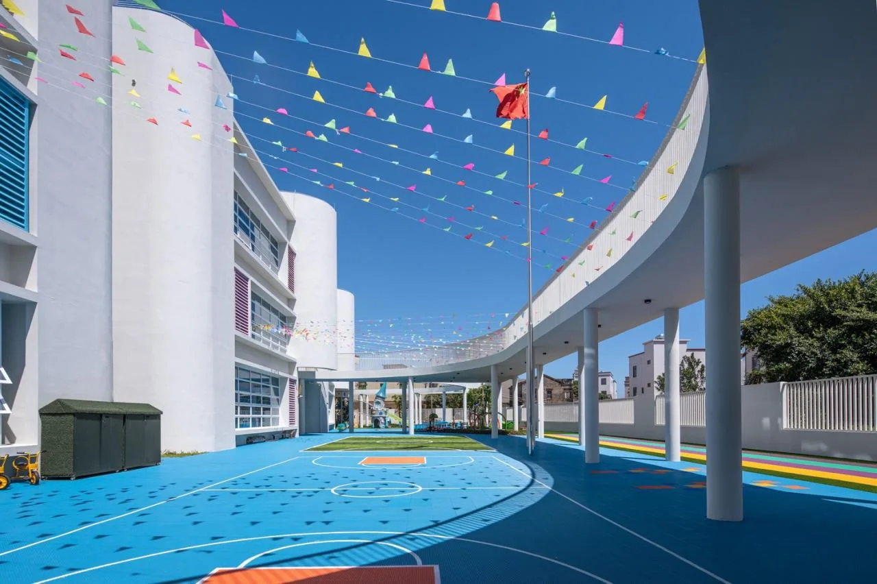 BIM Architecture | Shucun Kindergarten in Shaba Town, Yangxi County/Architectural Design and Research Institute of South China University of Technology