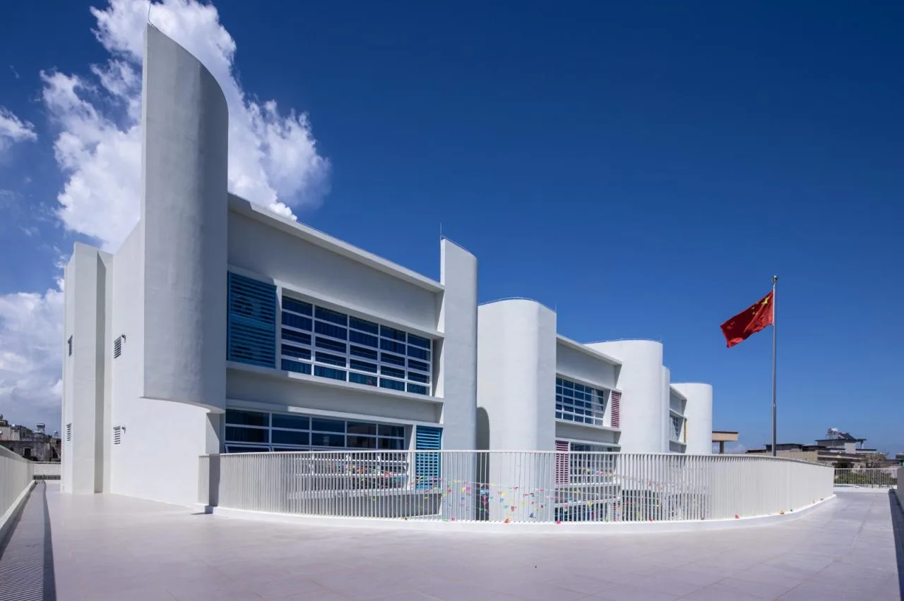 BIM Architecture | Shucun Kindergarten in Shaba Town, Yangxi County/Architectural Design and Research Institute of South China University of Technology