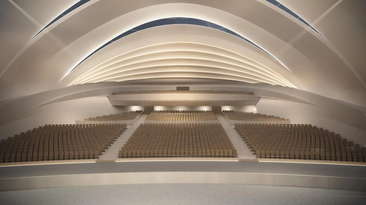 BIM Architecture | Huizhou Culture and Art Exchange Center Scheme Design/UJ Li Siyuan's New Work