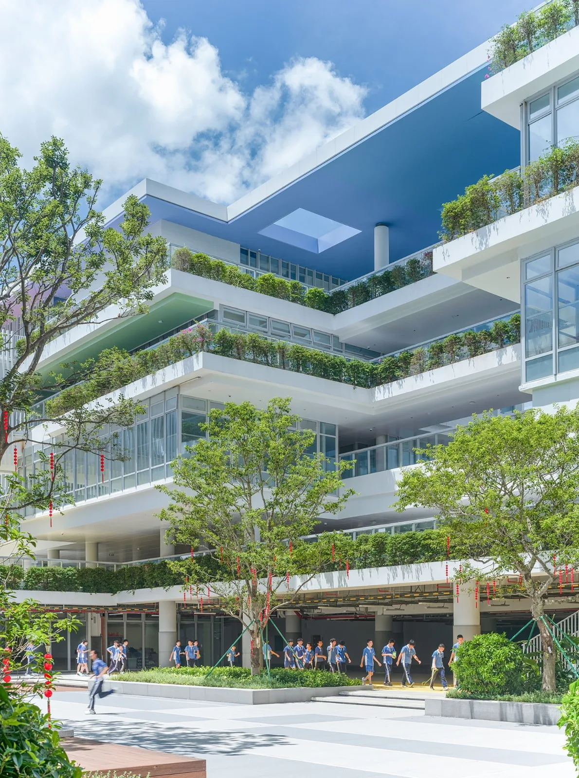 BIM Architecture | Shenzhen Senior High School (Group) North Campus New Park/CAPOL