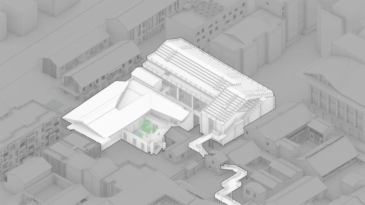BIM Architecture | Dazhou Studio and its Surrounding Area Renovation/SpActrum Spectrum View