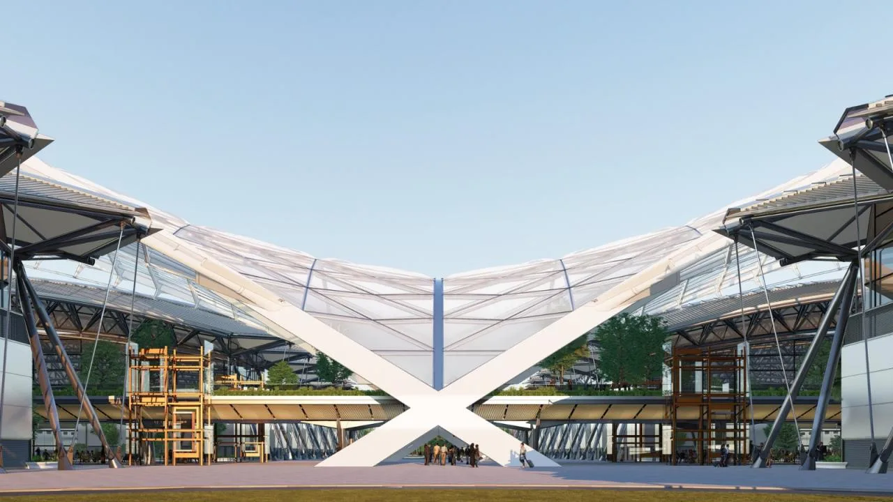 BIM Architecture | RSHP wins the competition for Zhengzhou Zhongyuan International Convention and Exhibition Center Phase II, International Conference Center, and Supporting Hotel projects