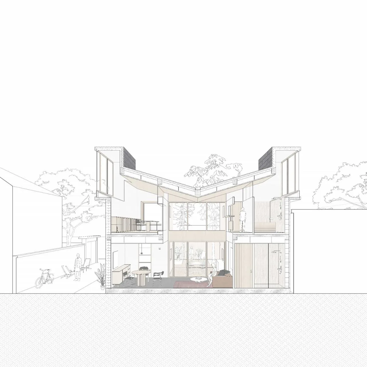 BIM Architecture | Mother's Residence/CPLUS