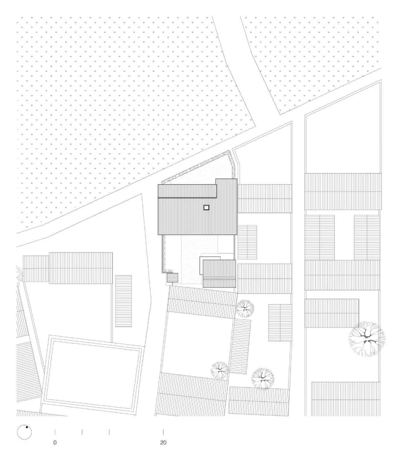 BIM Architecture | Corn Land Residence/Xi ā n Xenon Architecture Studio