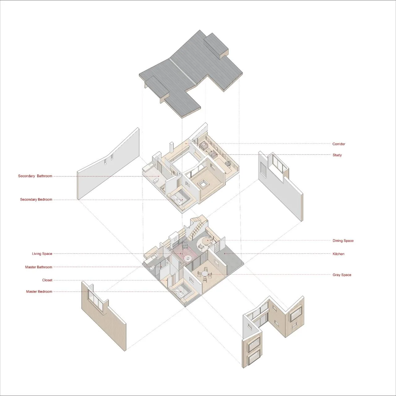 BIM Architecture | Mother's Residence/CPLUS