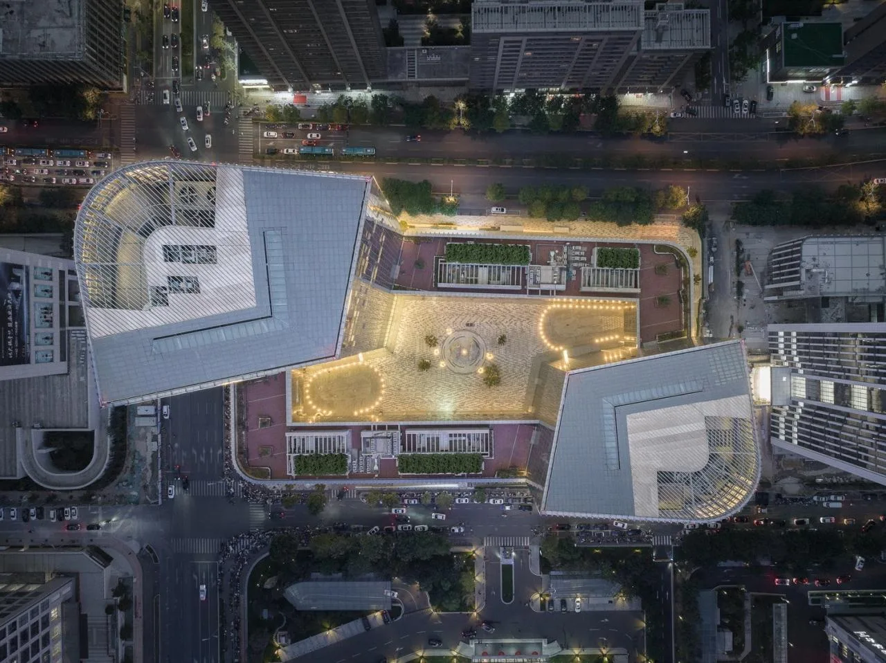 BIM Architecture | Jinan Central Business District Jinshi Center/Gabo Architectural Design Firm