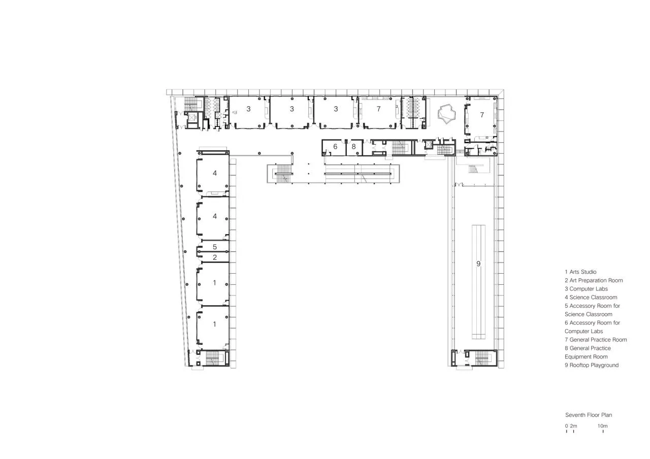 BIM Architecture | Shenzhen Liyuan Foreign Language Primary School/Vertical Architecture