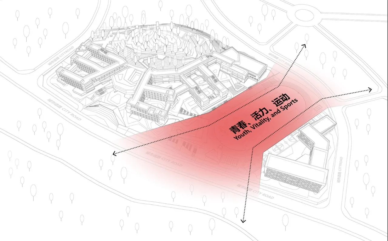 BIM Architecture | Three Gorges Bashu Middle School: Harmonious Concerto between Architecture and Earth/Western Architecture Design Works
