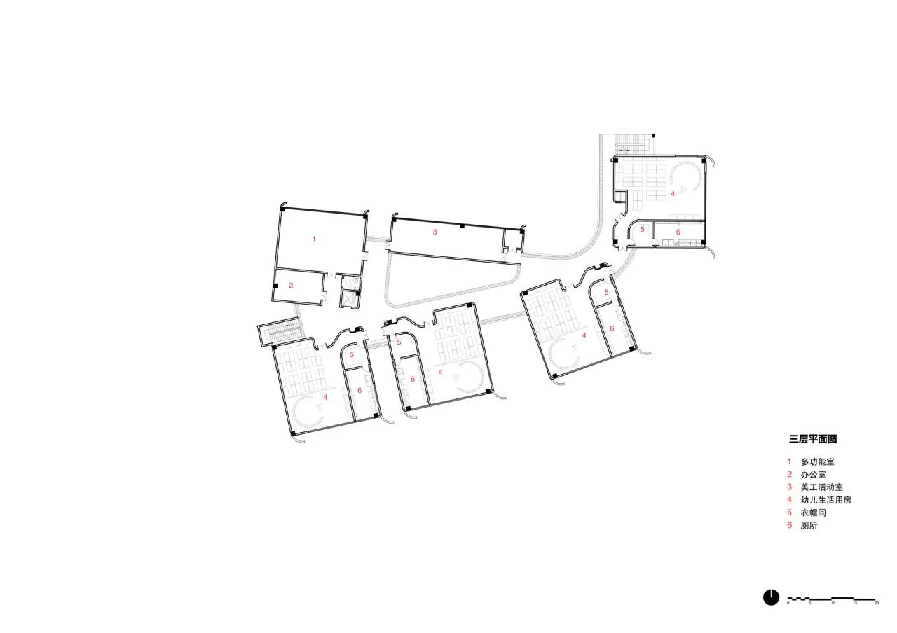 BIM Architecture | Shucun Kindergarten in Shaba Town, Yangxi County/Architectural Design and Research Institute of South China University of Technology