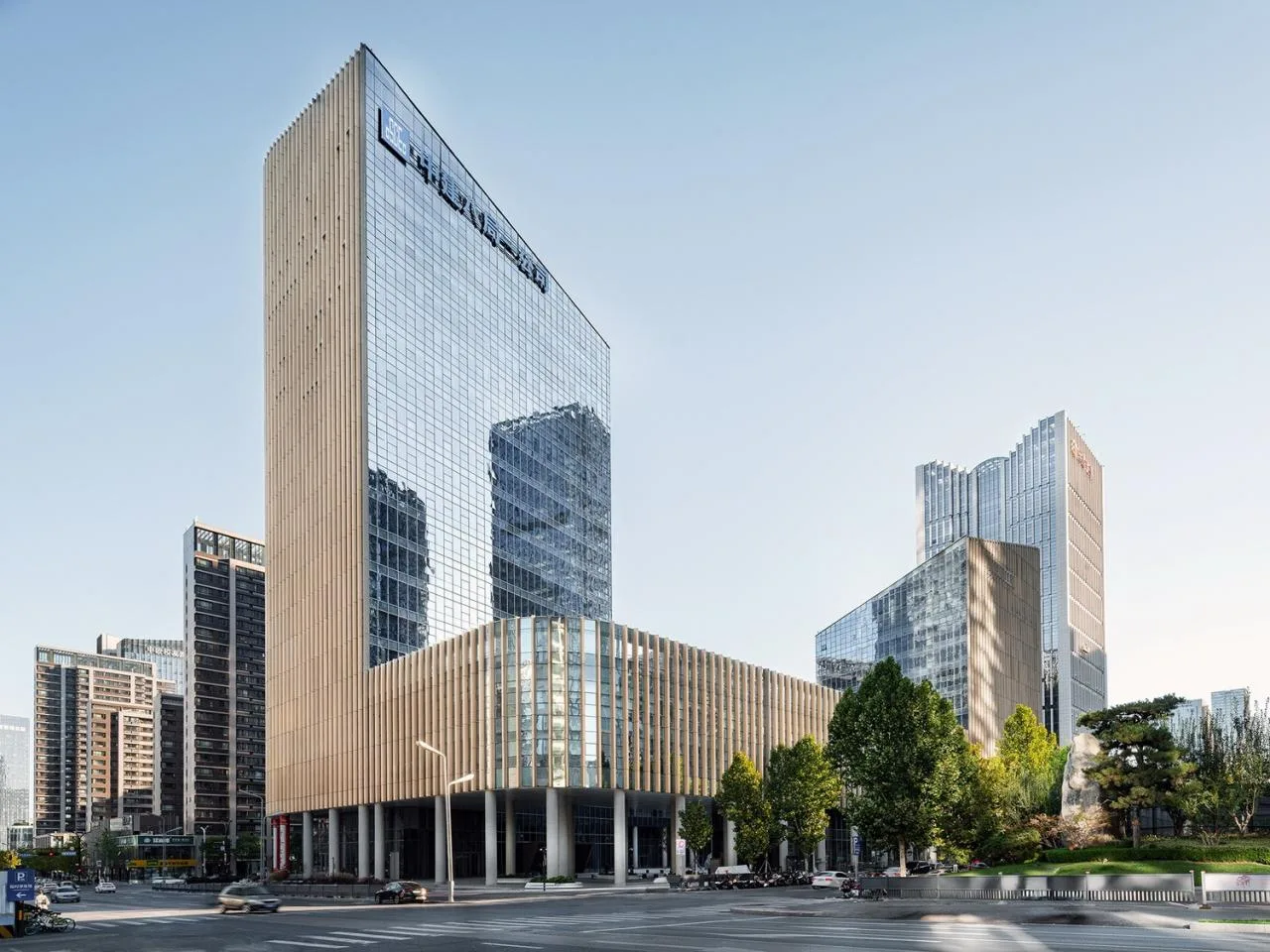 BIM Architecture | Jinan Central Business District Jinshi Center/Gabo Architectural Design Firm