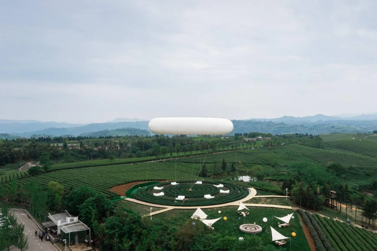 BIM Architecture | From Heaven to Earth: Penetrating through Clouds and Weaving into Wooden Tunnels from Underneath Rocks and Shells; Tengyun Meteorological Environment/Zhu Peidong Line+Architectural Firm