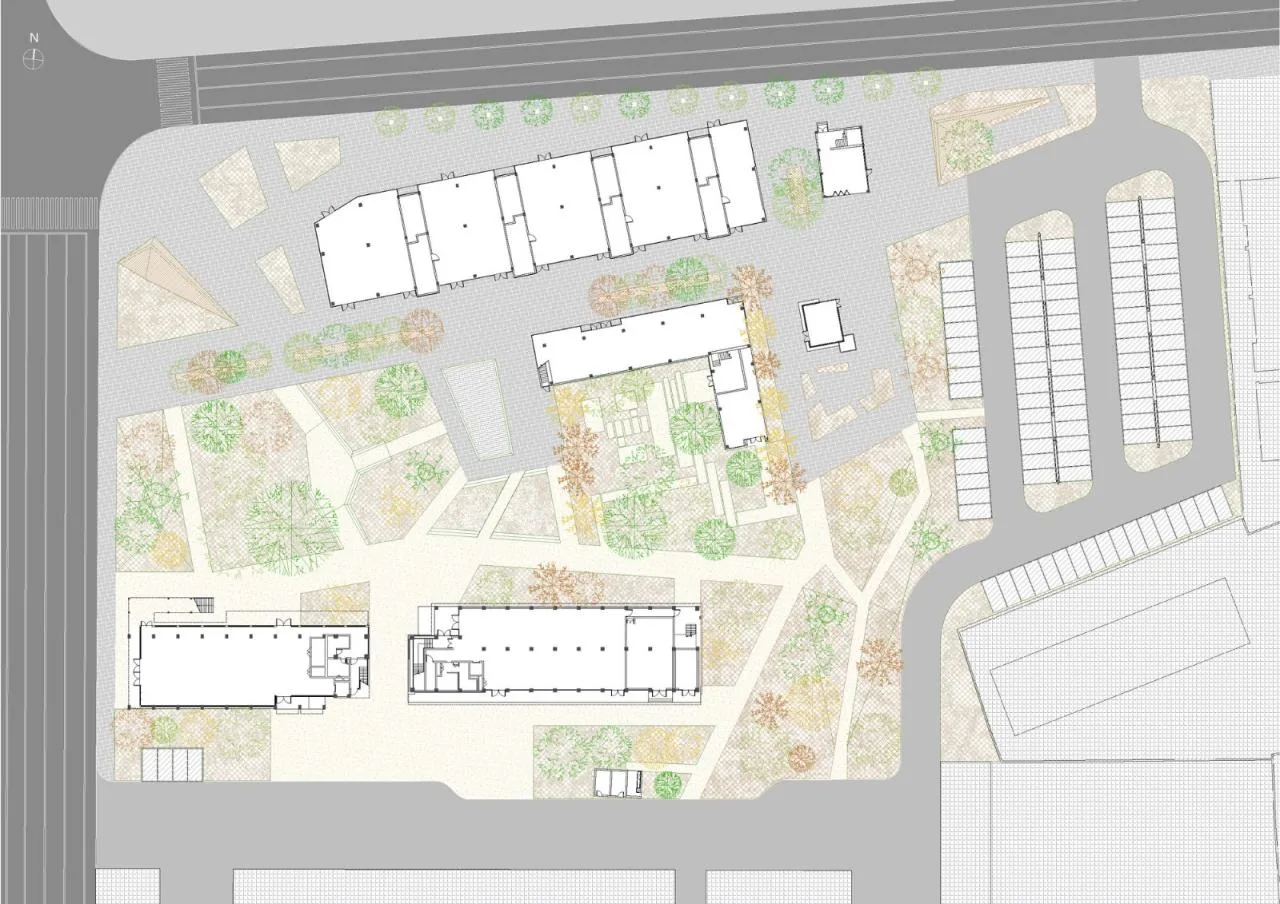 BIM Architecture | Shanghai Relay Factory Renovation/HCCH Dust Collection Building