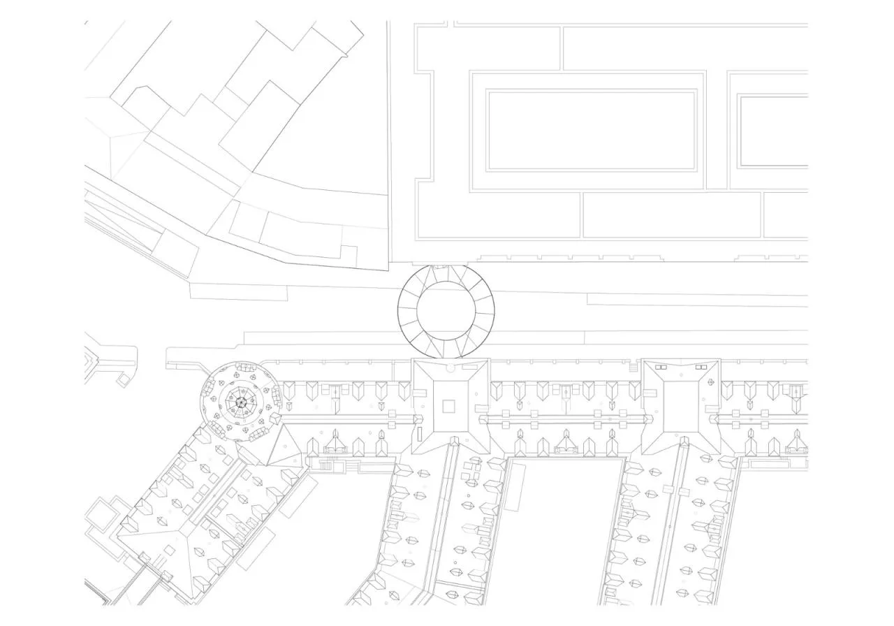 BIM Architecture | Tondo Pedestrian Overpass/OFFICE Kersten Geers David Van Severen