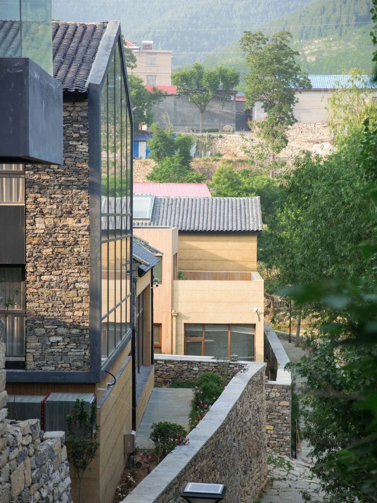 BIM Architecture | Based on Landscape: Design of Jinan Dongquan Village Homestay Cluster/GW Space Design