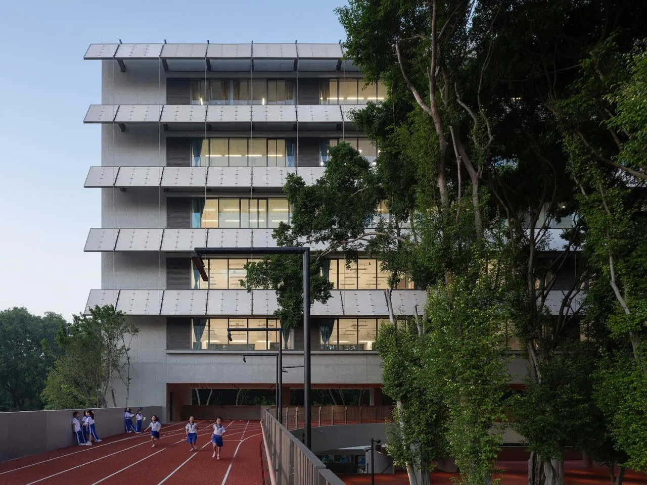 BIM Architecture | Shenzhen Liyuan Foreign Language Primary School/Vertical Architecture