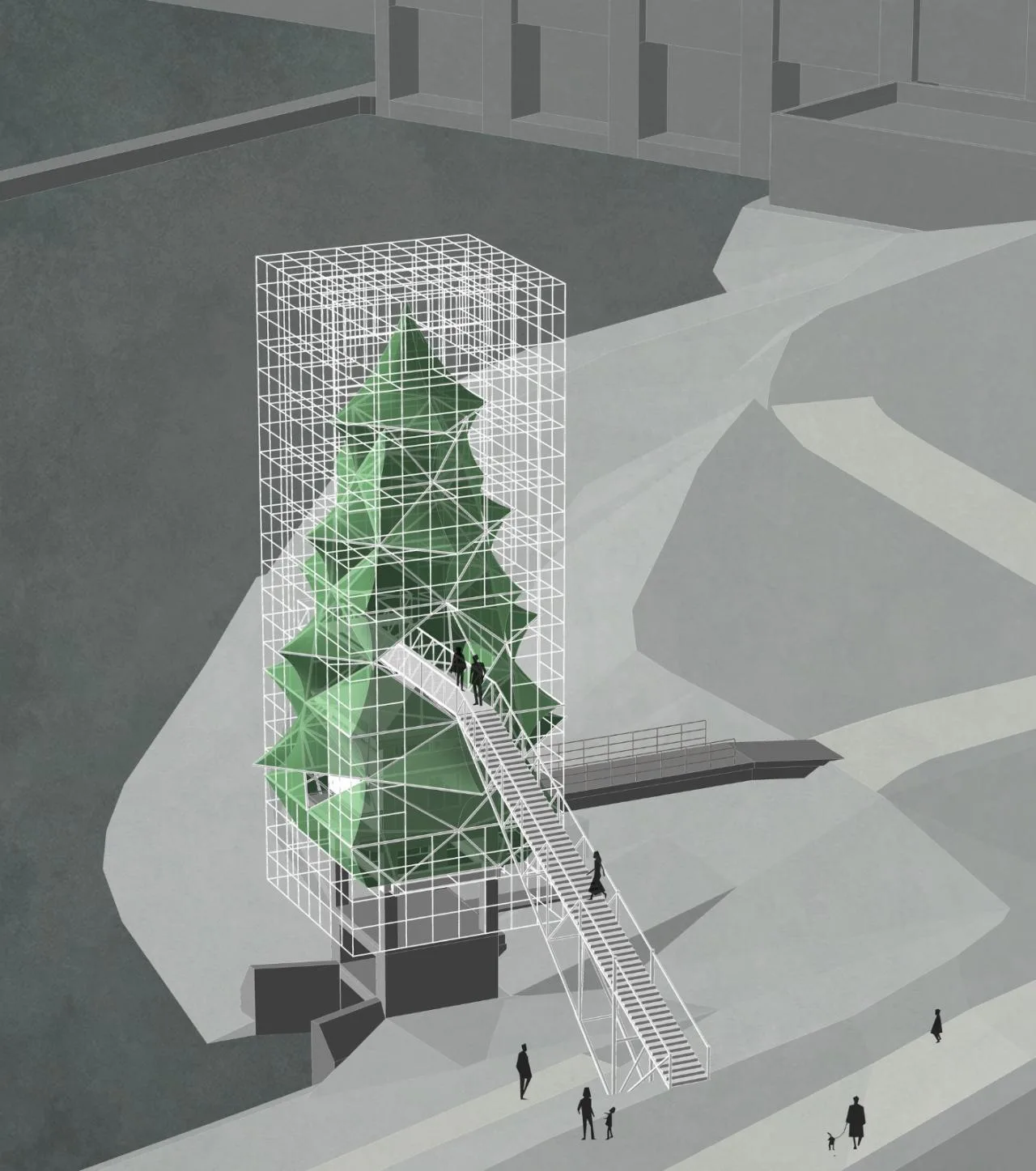 BIM Architecture | Artificial Trees/Limited Design Studio