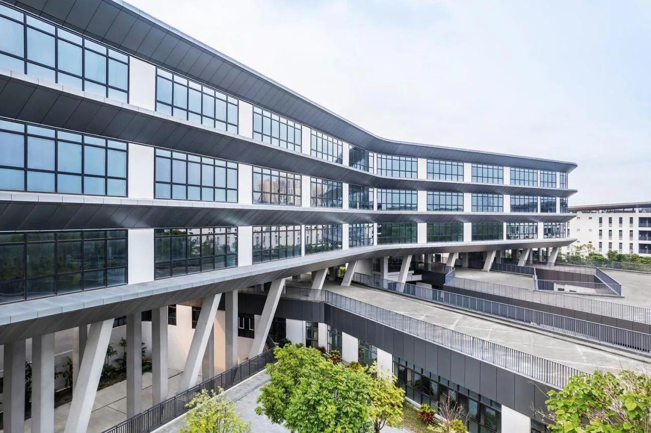 BIM Architecture | Peking University Affiliated High School Haikou School/Crossboundaries