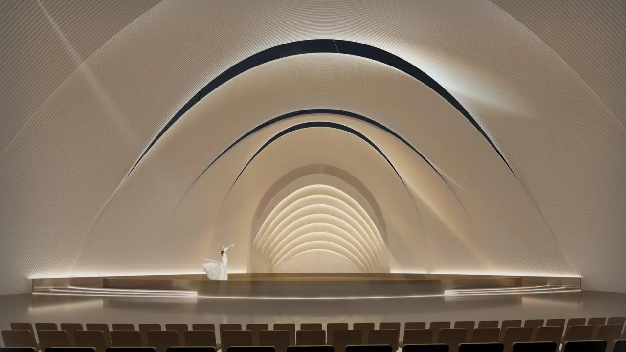BIM Architecture | Huizhou Culture and Art Exchange Center Scheme Design/UJ Li Siyuan's New Work