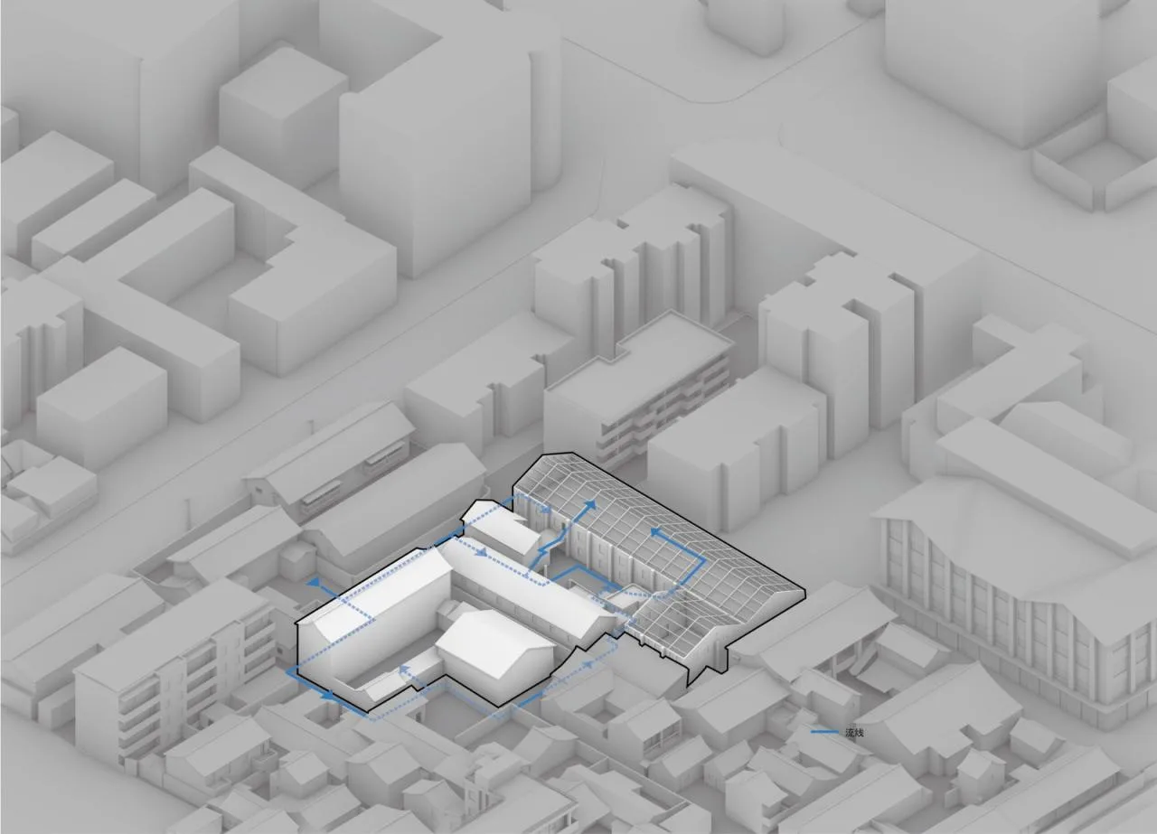 BIM Architecture | Dazhou Studio and its Surrounding Area Renovation/SpActrum Spectrum View