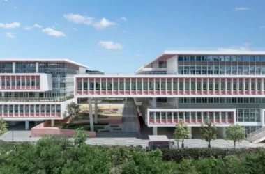 BIM Architecture for Shenzhen Senior High School North Campus New Park by CAPOL-BIM WORLD