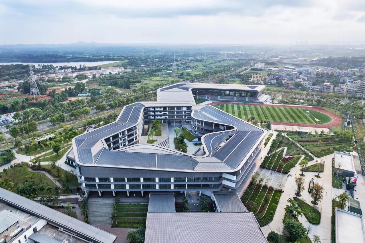 BIM Architecture | Peking University Affiliated High School Haikou School/Crossboundaries
