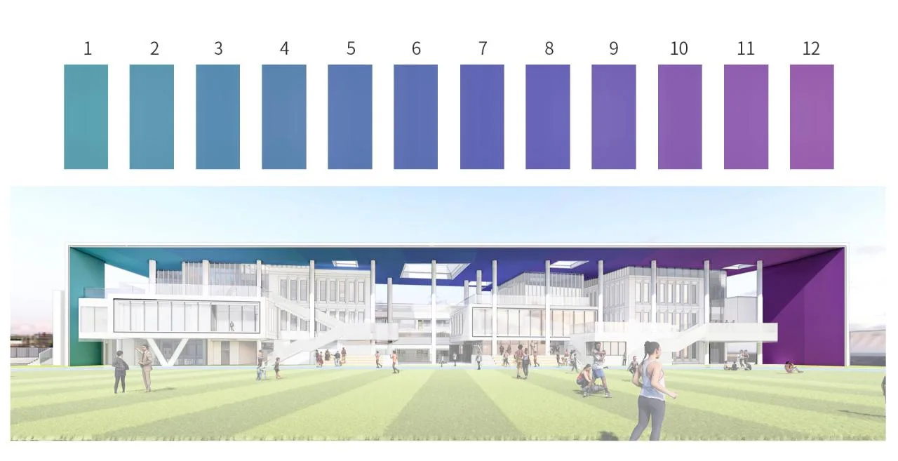 BIM Architecture | Shenzhen Senior High School (Group) North Campus New Park/CAPOL