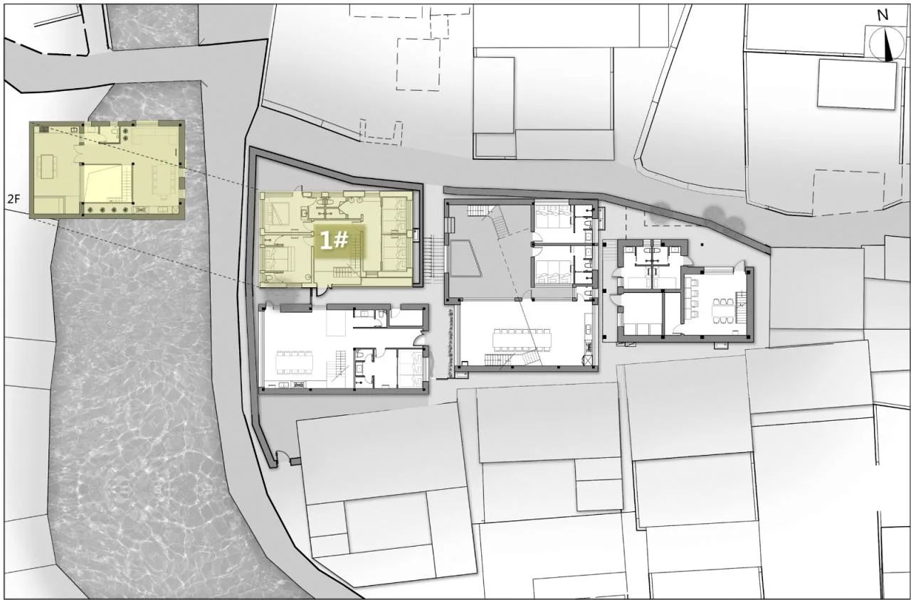 BIM Architecture | Based on Landscape: Design of Jinan Dongquan Village Homestay Cluster/GW Space Design