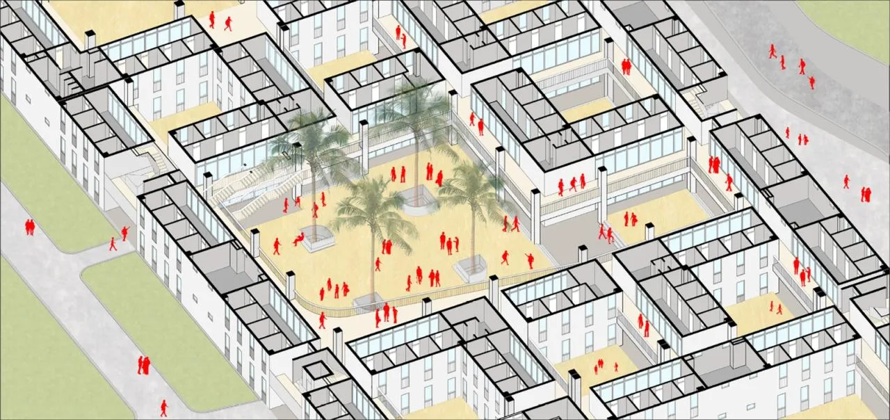 BIM Architecture | Peking University Affiliated High School Haikou School/Crossboundaries