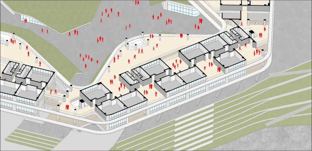 BIM Architecture | Peking University Affiliated High School Haikou School/Crossboundaries