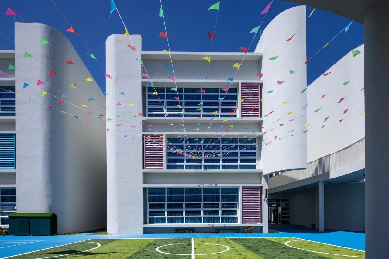 BIM Architecture | Shucun Kindergarten in Shaba Town, Yangxi County/Architectural Design and Research Institute of South China University of Technology