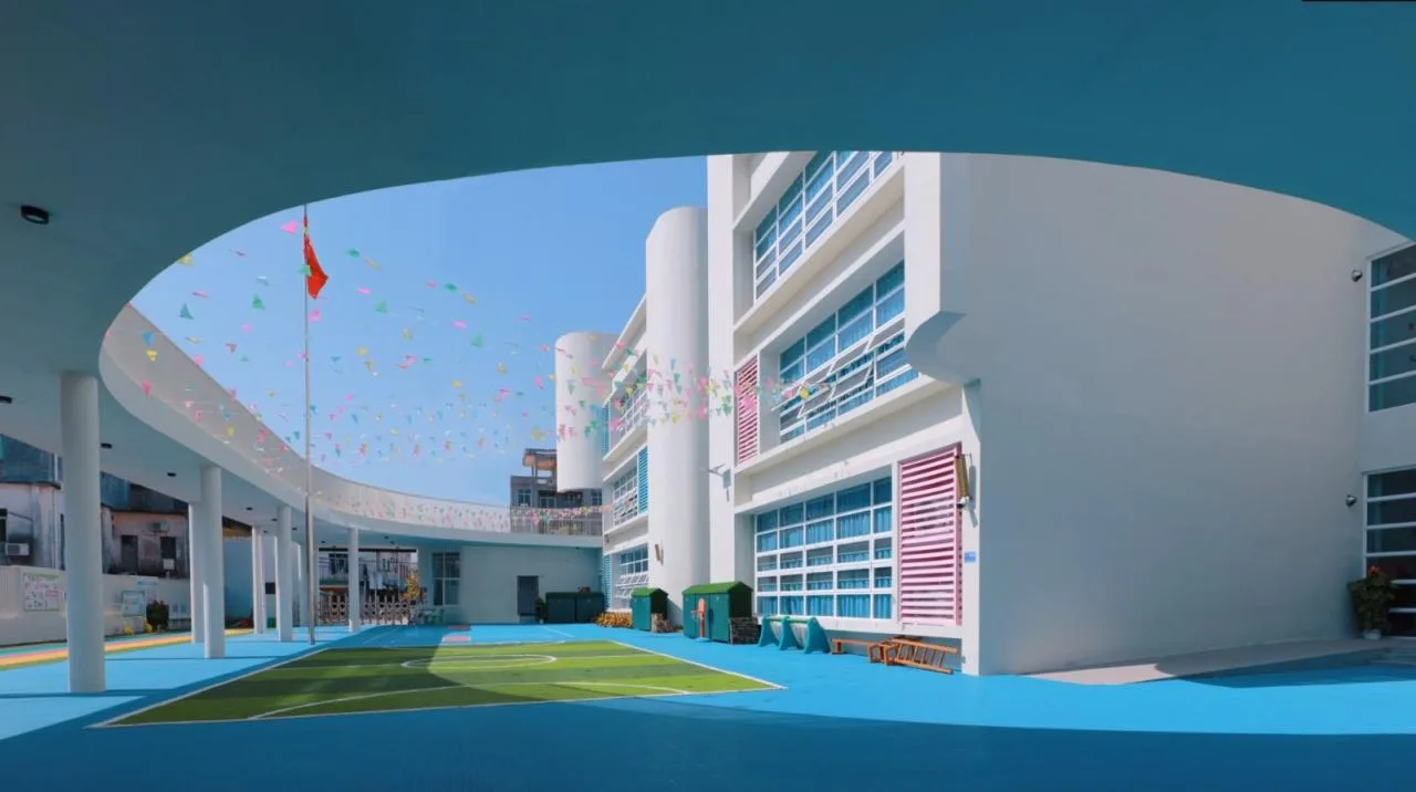 BIM Architecture | Shucun Kindergarten in Shaba Town, Yangxi County/Architectural Design and Research Institute of South China University of Technology