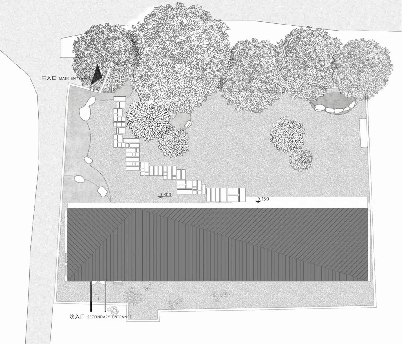 BIM Architecture | Wuzhangting Cultural and Tourism Life Hall/Pingjie Design+Shangrui Yuanzhu