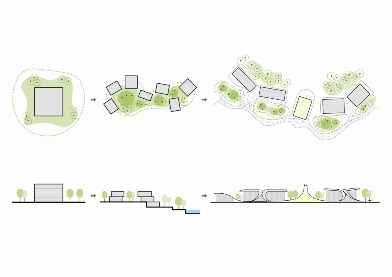 BIM Architecture | "Dragon Ridge" - Mediterranean Black Dragon Beach Resort Hotel/AIM Architecture