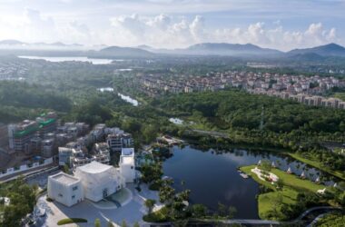 BIM Architecture: Yushan Lanfeng's Zhengda Taiyanghe Coffee Town Art Center by Wutopia Lab-BIM WORLD