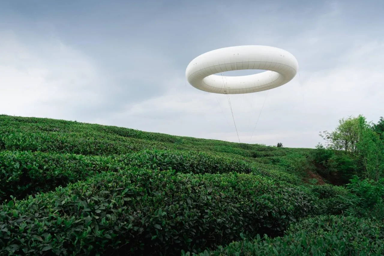 BIM Architecture | From Heaven to Earth: Penetrating through Clouds and Weaving into Wooden Tunnels from Underneath Rocks and Shells; Tengyun Meteorological Environment/Zhu Peidong Line+Architectural Firm