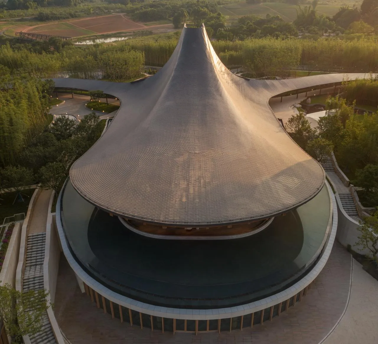 BIM Architecture | "Dragon Ridge" - Mediterranean Black Dragon Beach Resort Hotel/AIM Architecture