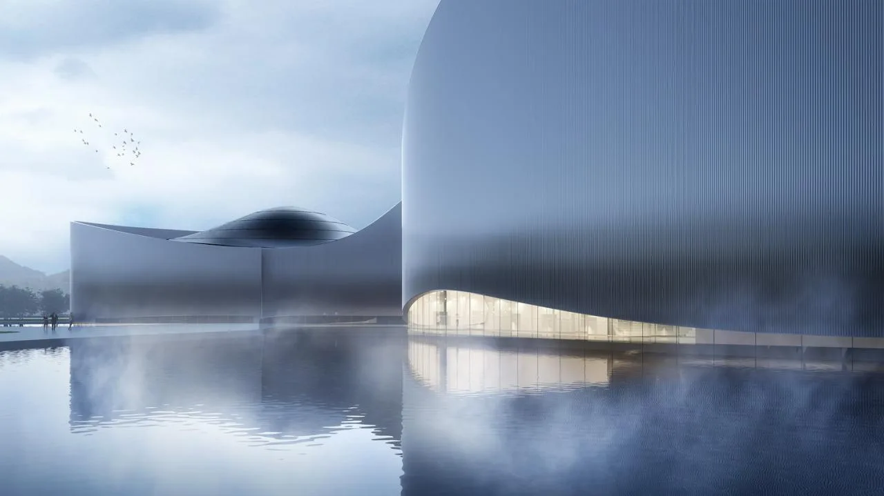 BIM Architecture | Huizhou Culture and Art Exchange Center Scheme Design/UJ Li Siyuan's New Work