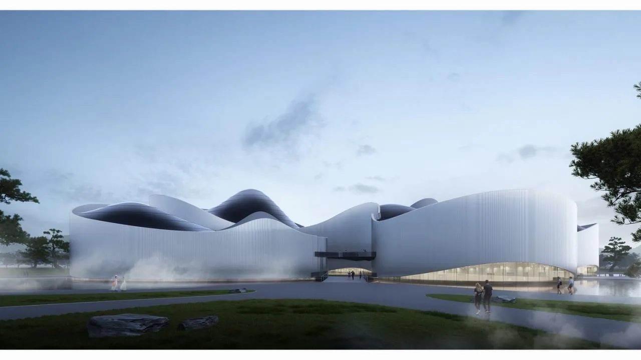 BIM Architecture | Huizhou Culture and Art Exchange Center Scheme Design/UJ Li Siyuan's New Work