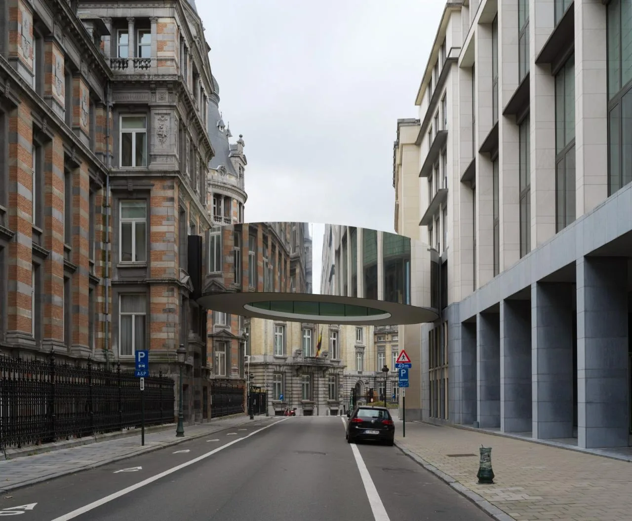 BIM Architecture | Tondo Pedestrian Overpass/OFFICE Kersten Geers David Van Severen