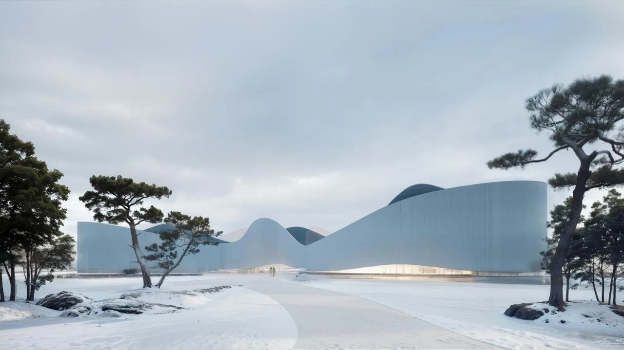BIM Architecture | Huizhou Culture and Art Exchange Center Scheme Design/UJ Li Siyuan's New Work