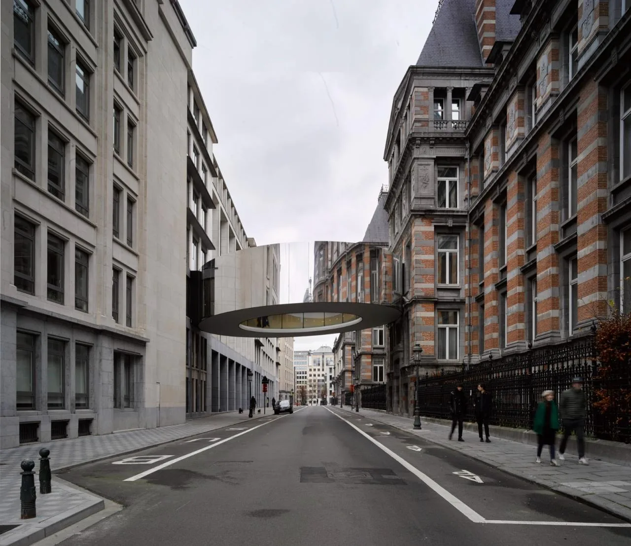 BIM Architecture | Tondo Pedestrian Overpass/OFFICE Kersten Geers David Van Severen