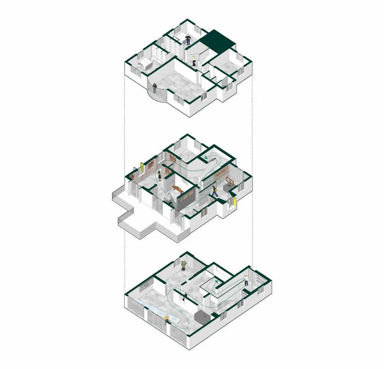 BIM Architecture | Stories of Horticulture: Gardener Tools Museum/Forest Architecture
