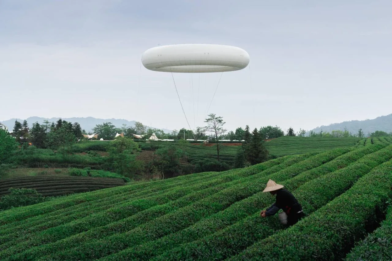 BIM Architecture | From Heaven to Earth: Penetrating through Clouds and Weaving into Wooden Tunnels from Underneath Rocks and Shells; Tengyun Meteorological Environment/Zhu Peidong Line+Architectural Firm