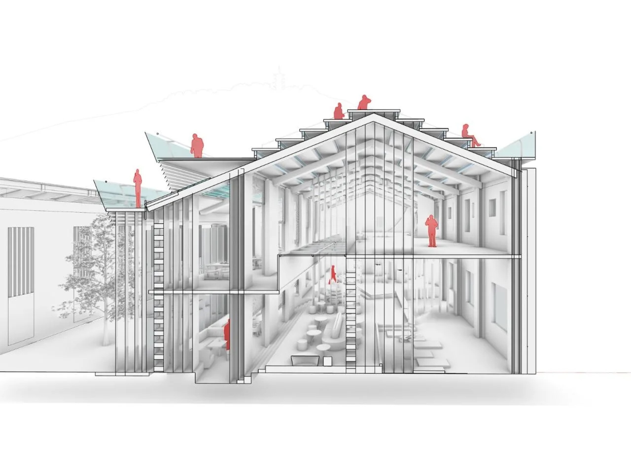 BIM Architecture | Dazhou Studio and its Surrounding Area Renovation/SpActrum Spectrum View