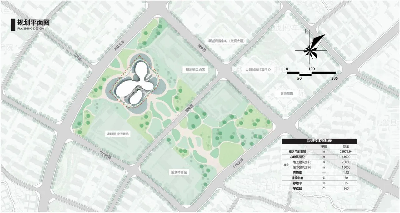 BIM Architecture | Huizhou Culture and Art Exchange Center Scheme Design/UJ Li Siyuan's New Work