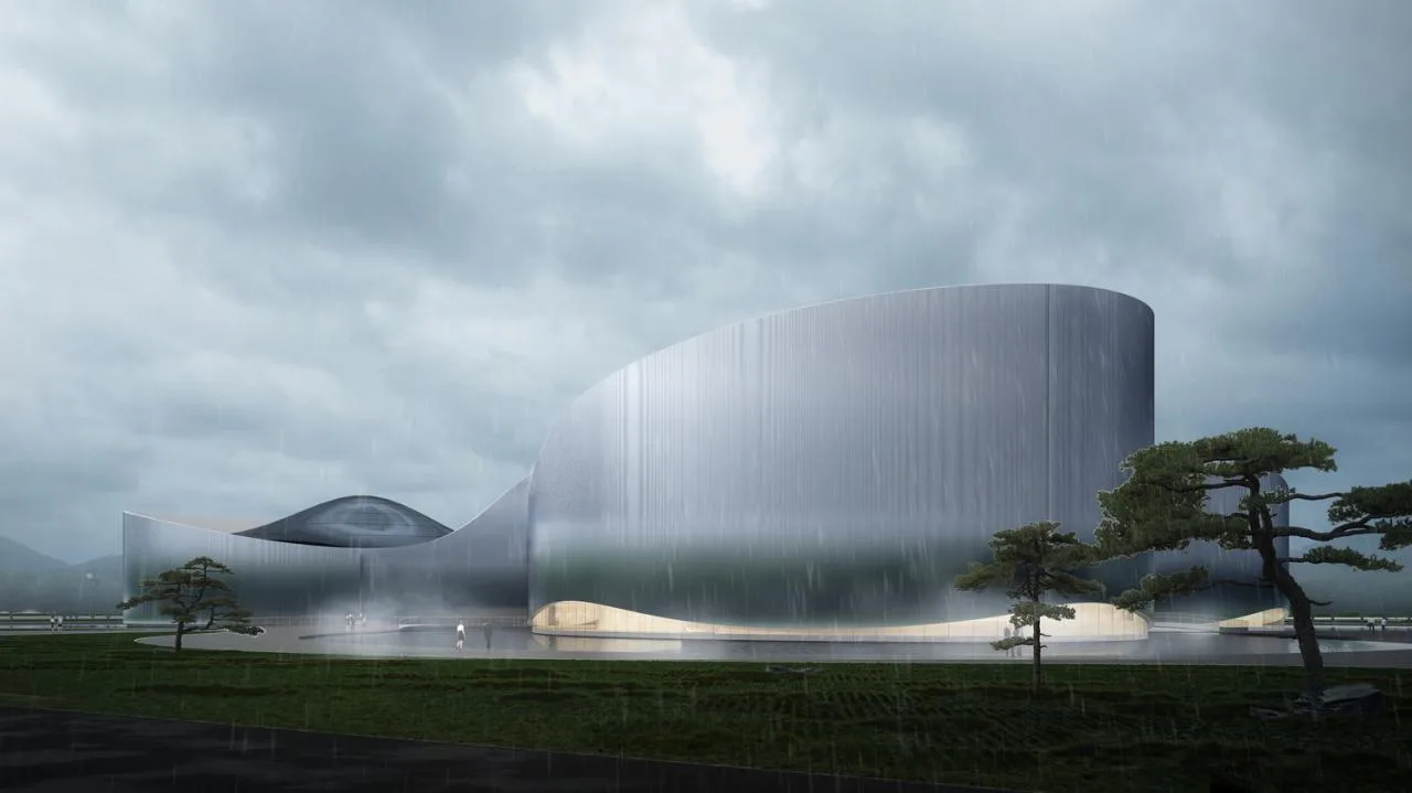 BIM Architecture | Huizhou Culture and Art Exchange Center Scheme Design/UJ Li Siyuan's New Work